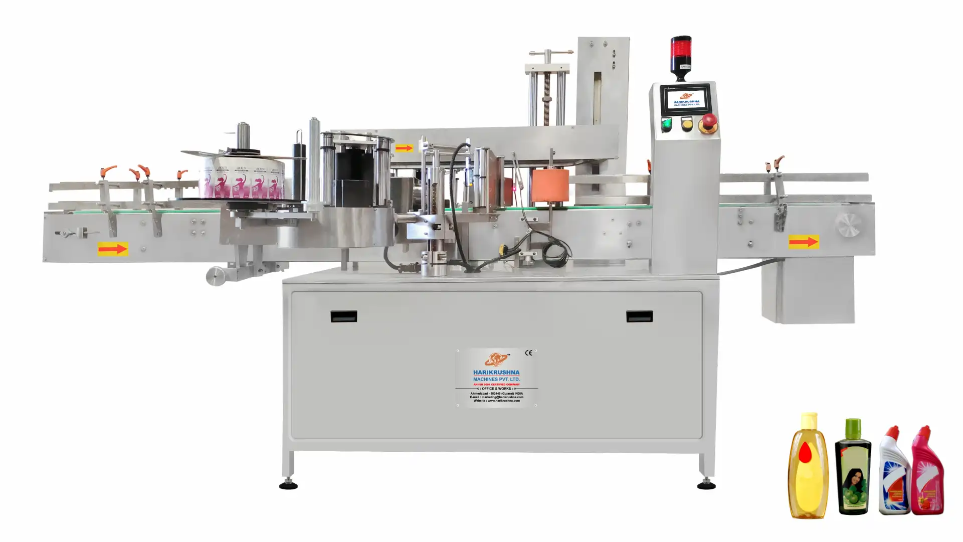 Automatic Double-Side Sticker Labelling Machine