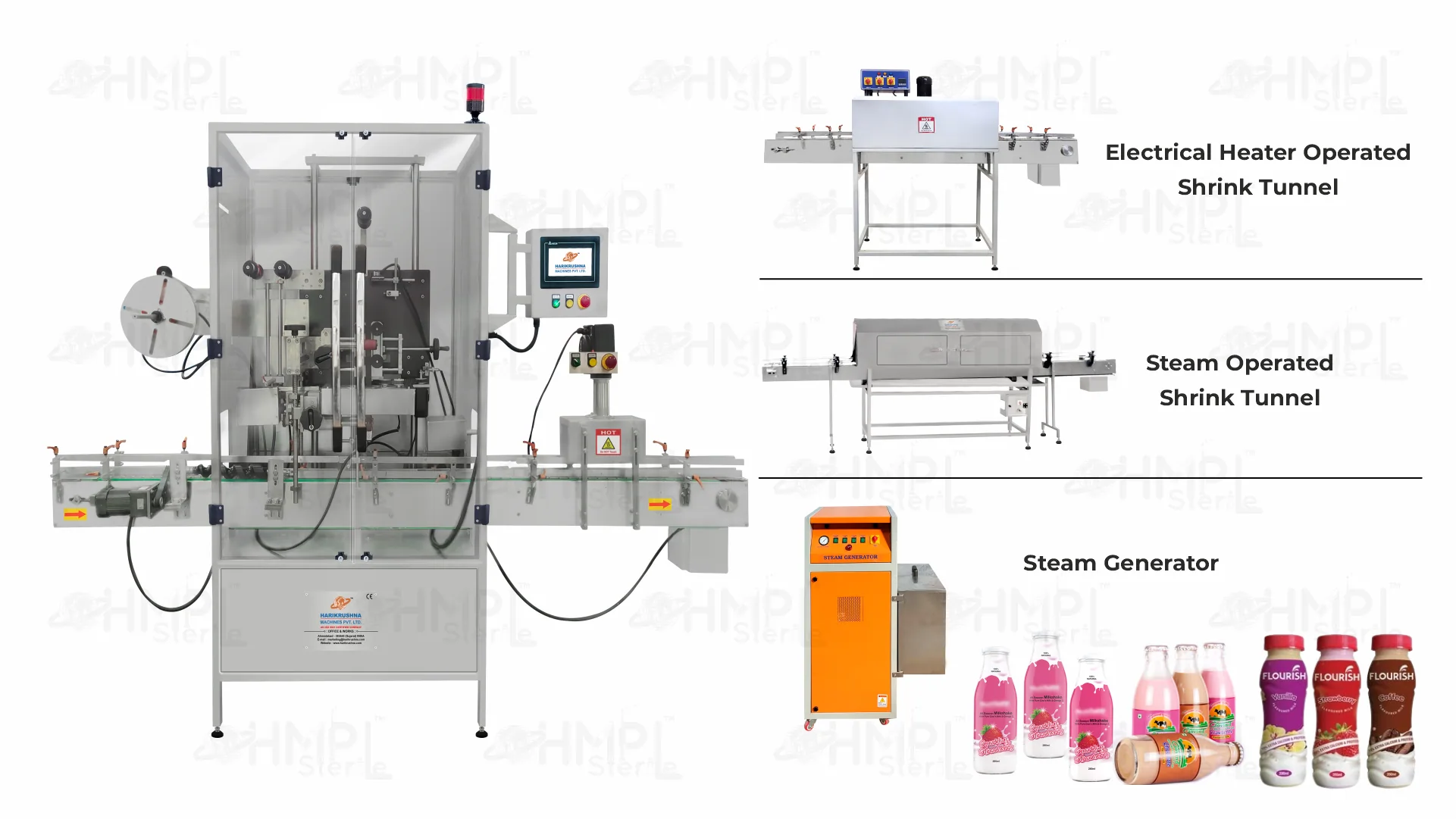 Automatic Shrink Sleeve Label Applicator Machine