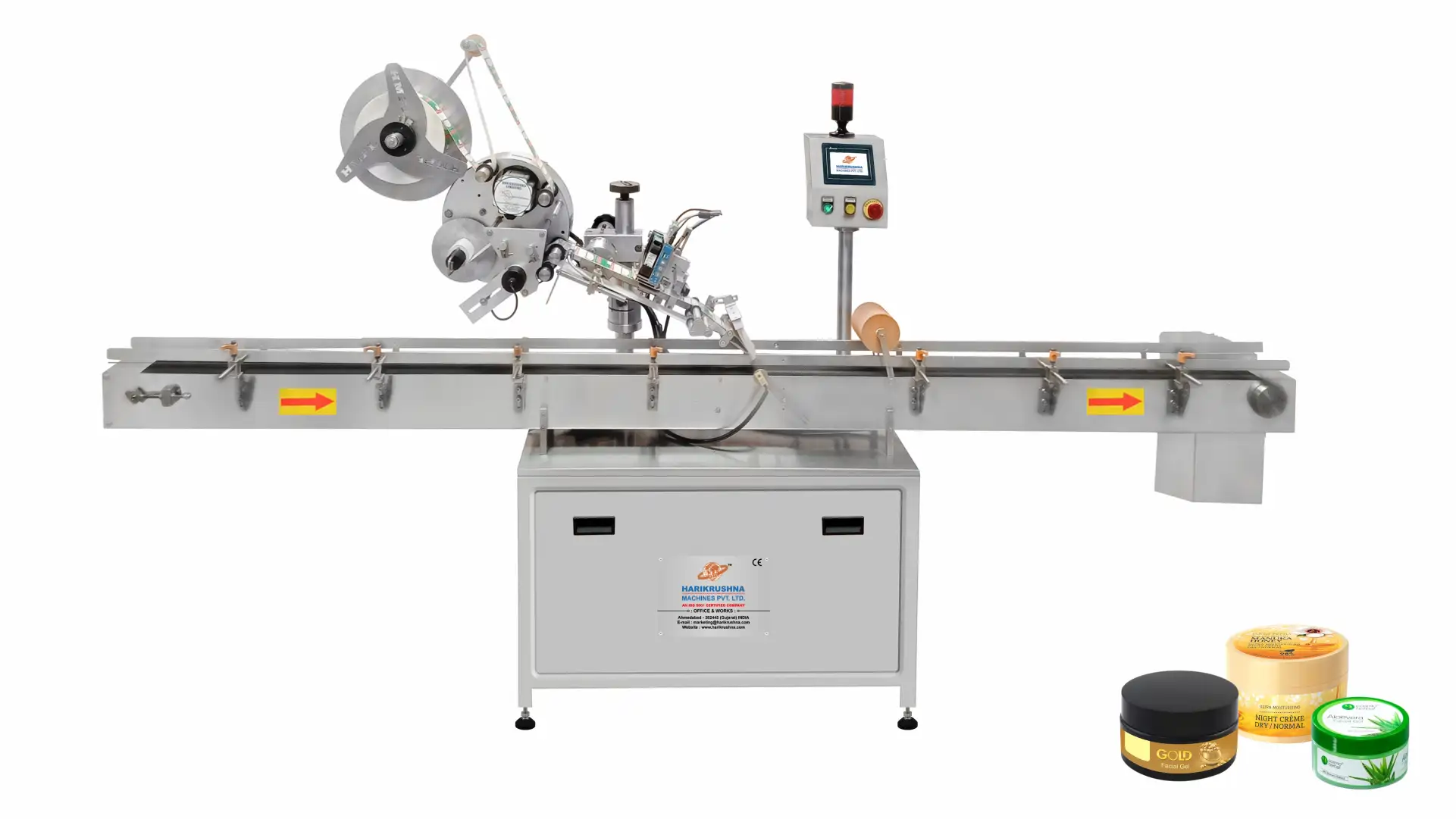 Automatic Top and Side Sticker Labelling Machine