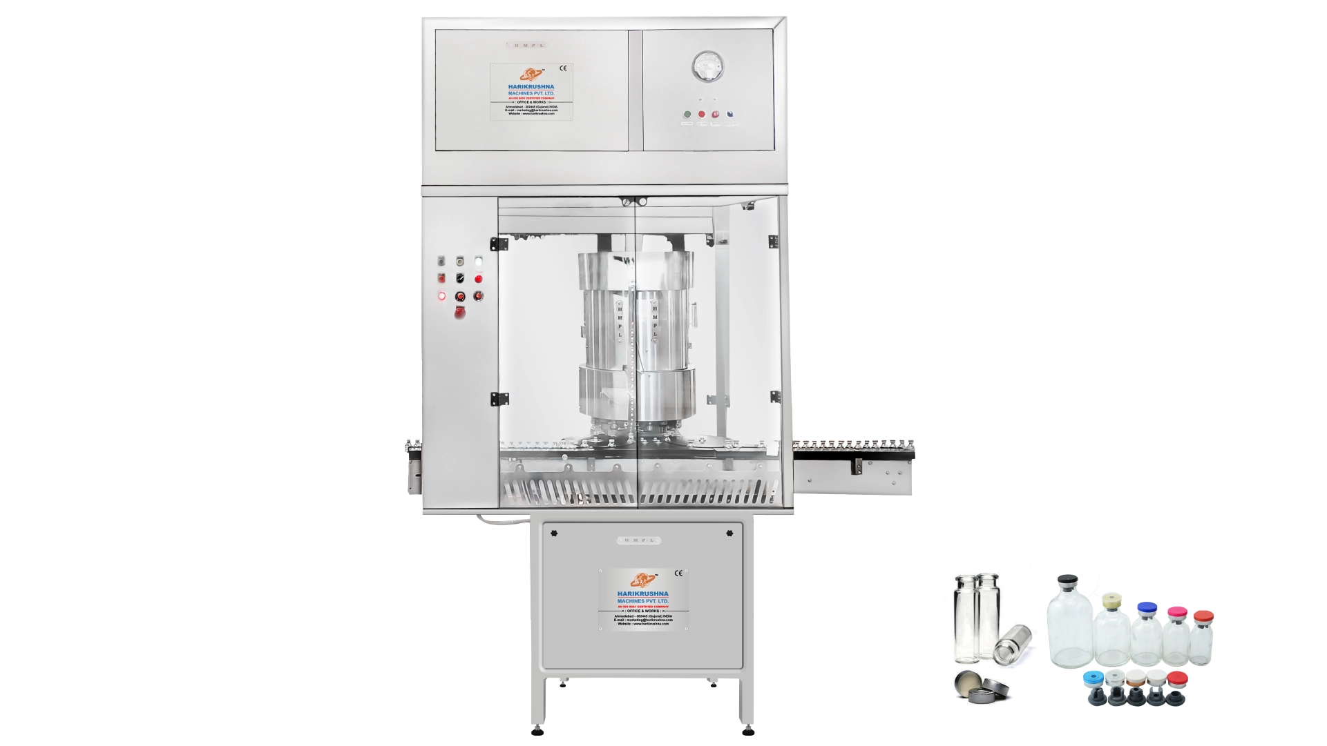 Automatic Vial Cap Sealing Machine-HMPL