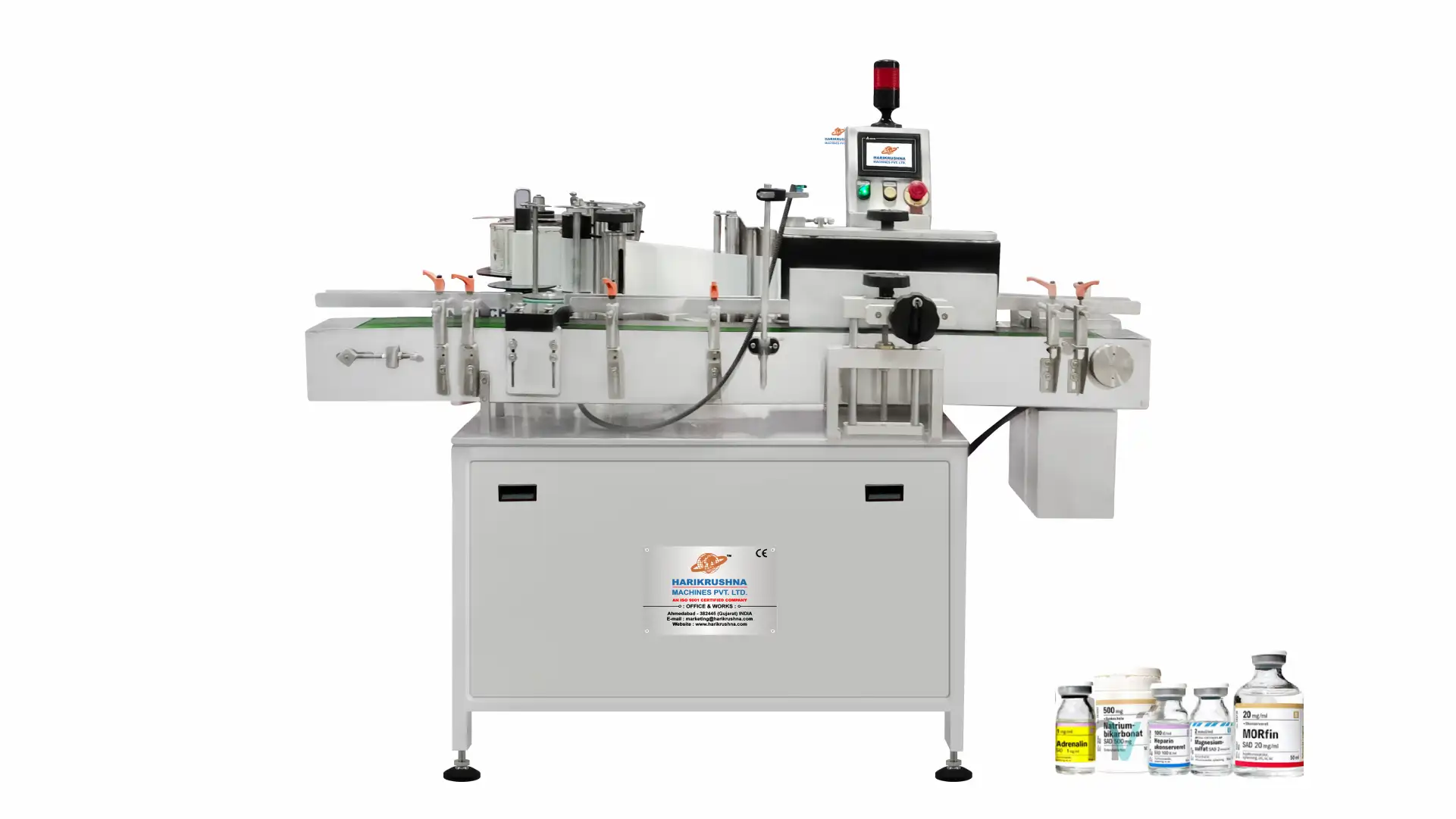 Automatic Vial Sticker Labelling Machine