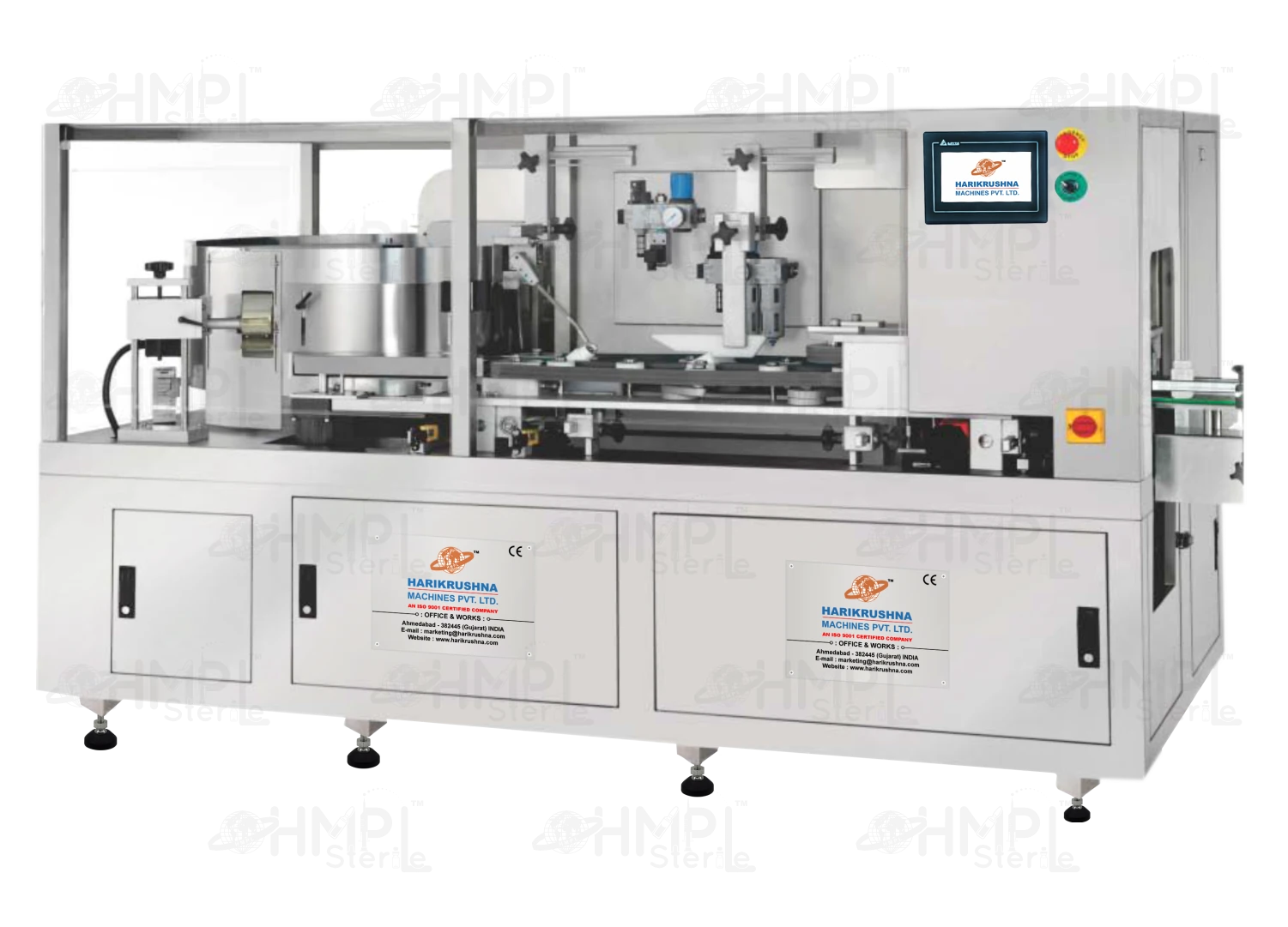 Unscrambler with Air Jet Cleaning Machine