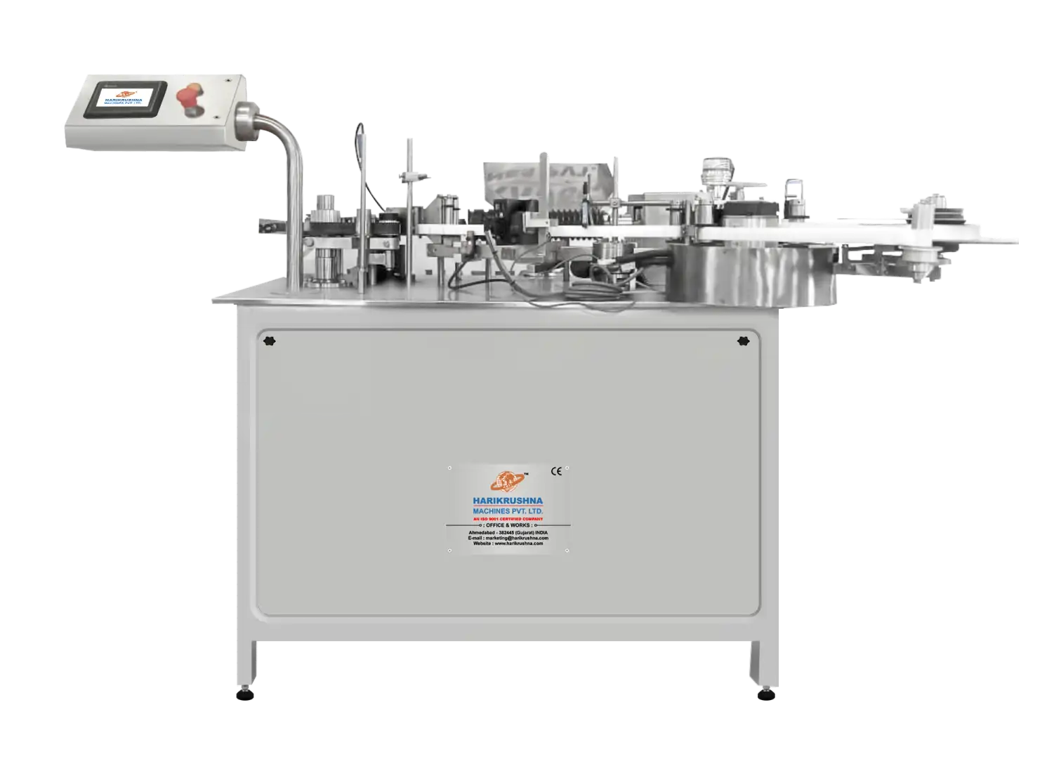 Ampoule Sticker Labelling Machine