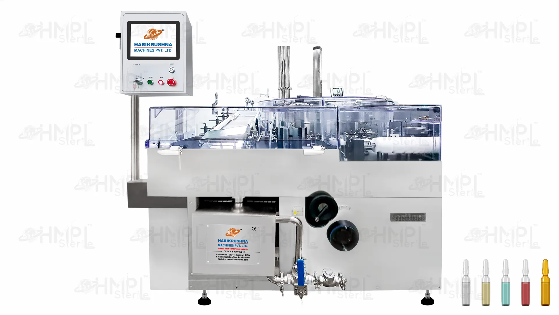 Automatic High-Speed Rotary Ampoule Washing Machine