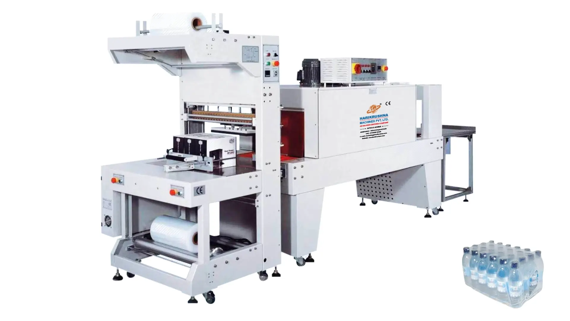 Semi-Automatic Shrink-Wrapping Machine