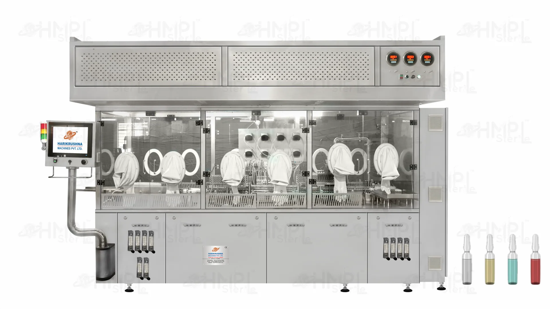 Automatic Ampoule Filling & Sealing Machine with Laminar Air Flow (LAF) System