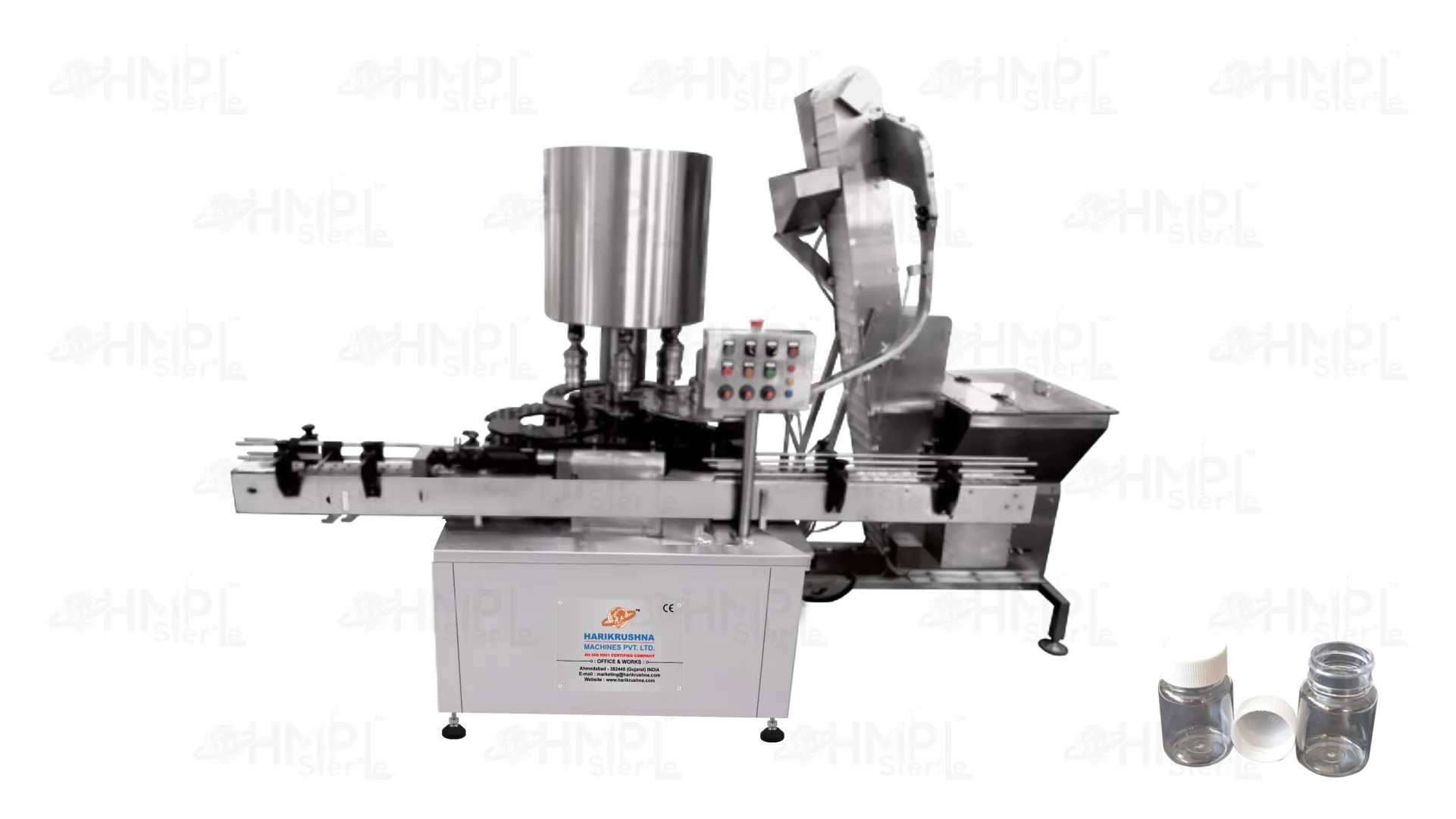 Automatic Rotary Screw Cap Sealing Machine-HMPL Sterile