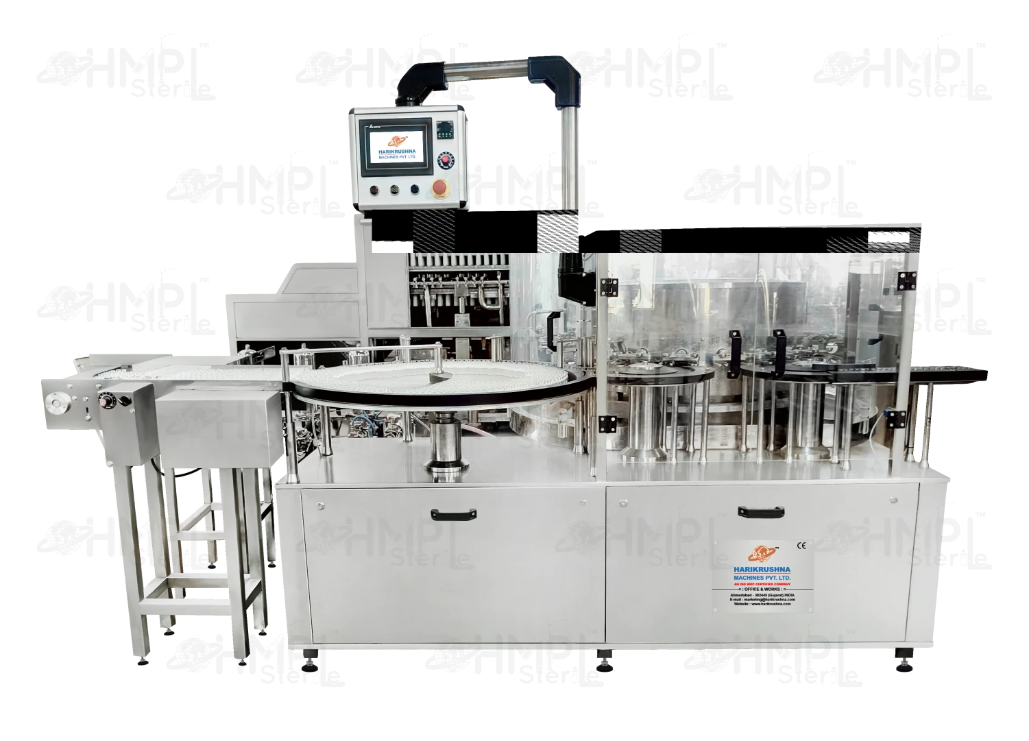 Rotary Bottle Washing Machine