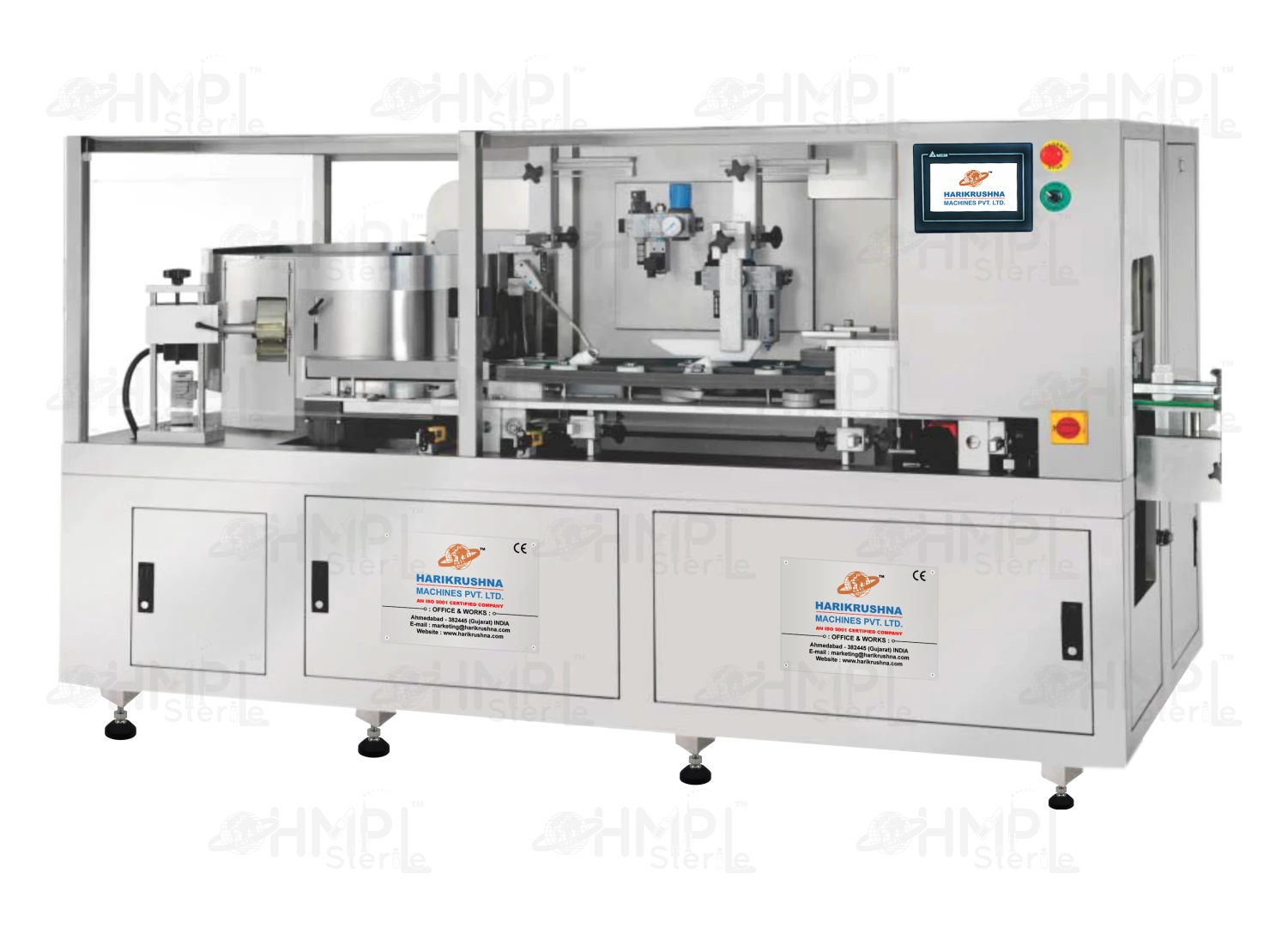 Un-Scrambler With Air Jet Cleaning Machine