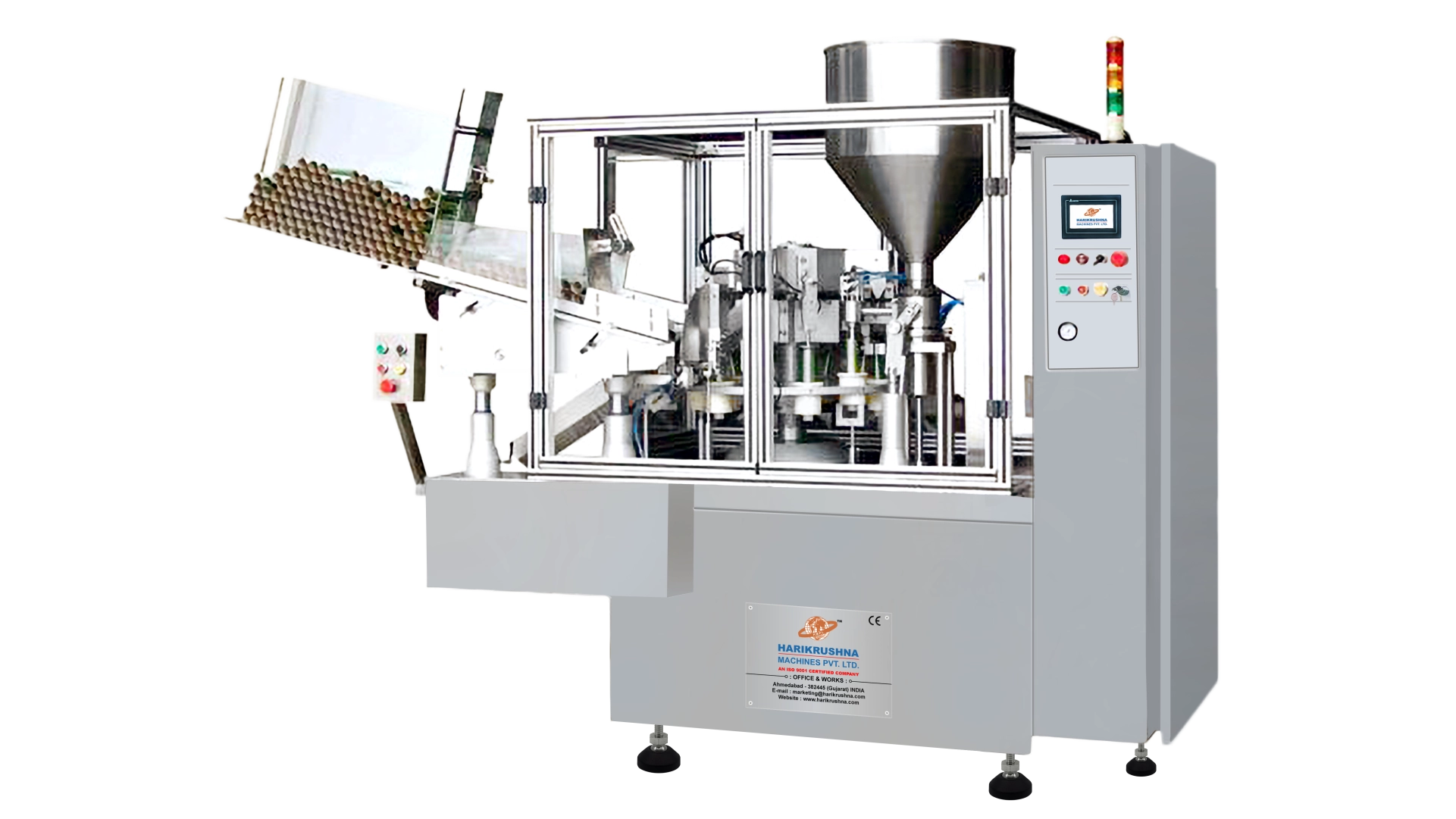 Tube Filling, Sealing & Coding Machines