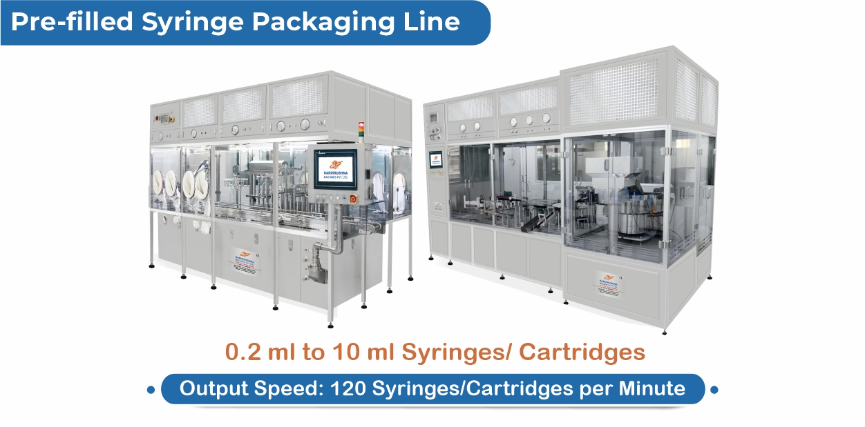 Pre-filled Syringe Packaging Line